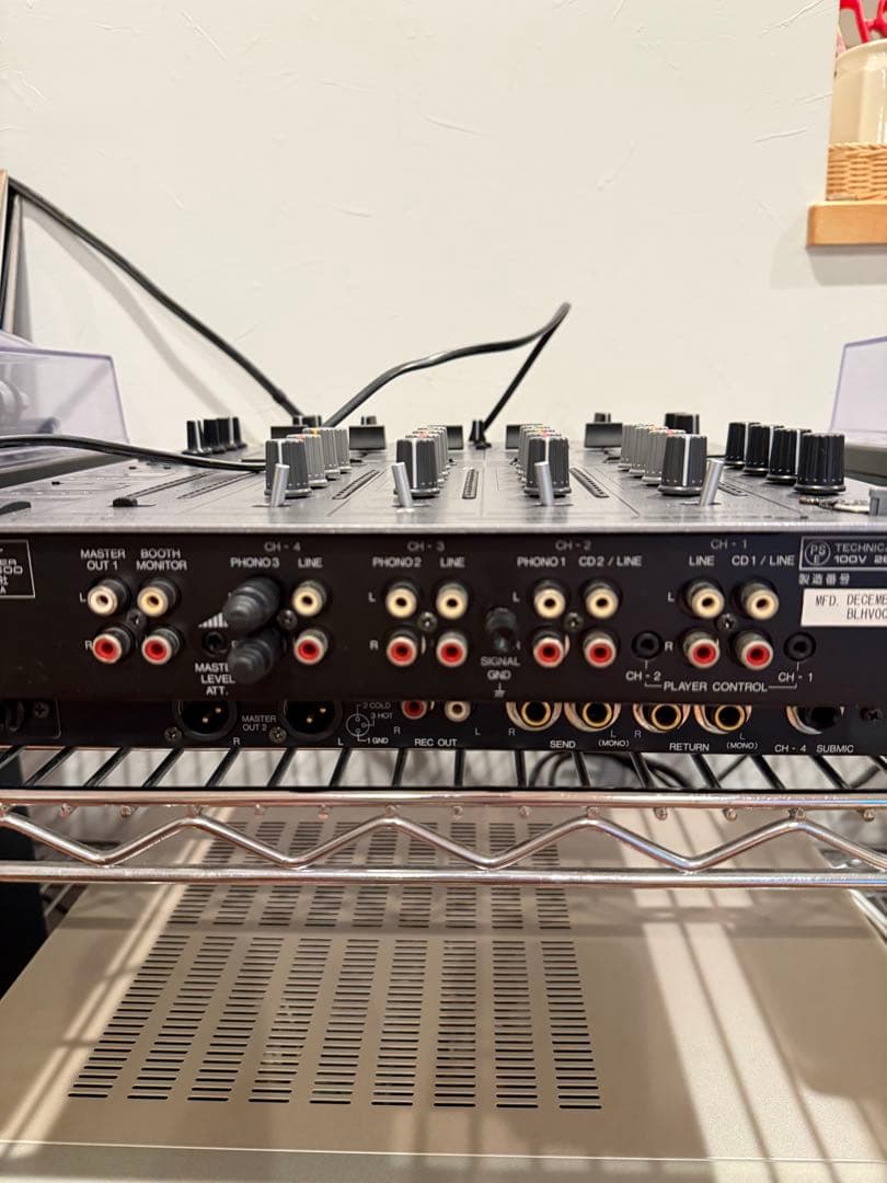 整備済】Pioneer DJM-600 DJミキサー