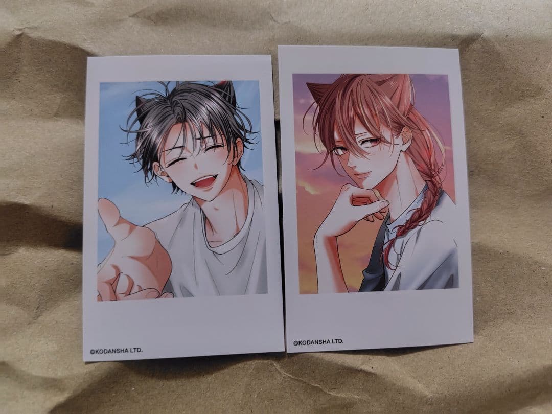 HNトレーディングチェキ風カード バースデーイラスト