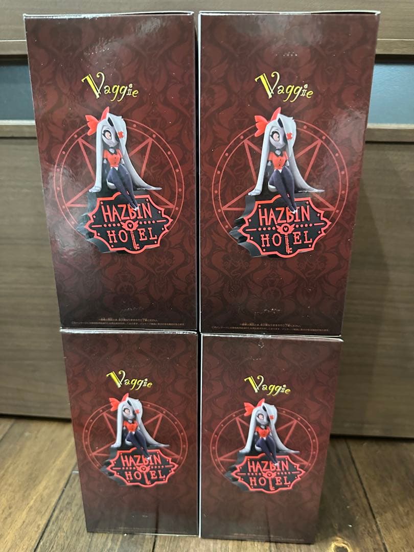 ハズビン・ホテルへようこそ モニタートップフィギュア Vaggie 4個セット
