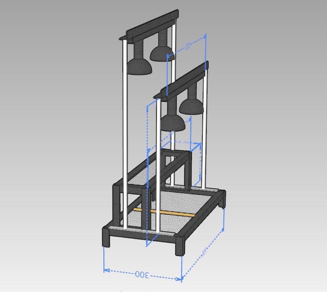アイアン植物棚！高さ調整可能ダクトレールバー アガベ アイアンシェルフ