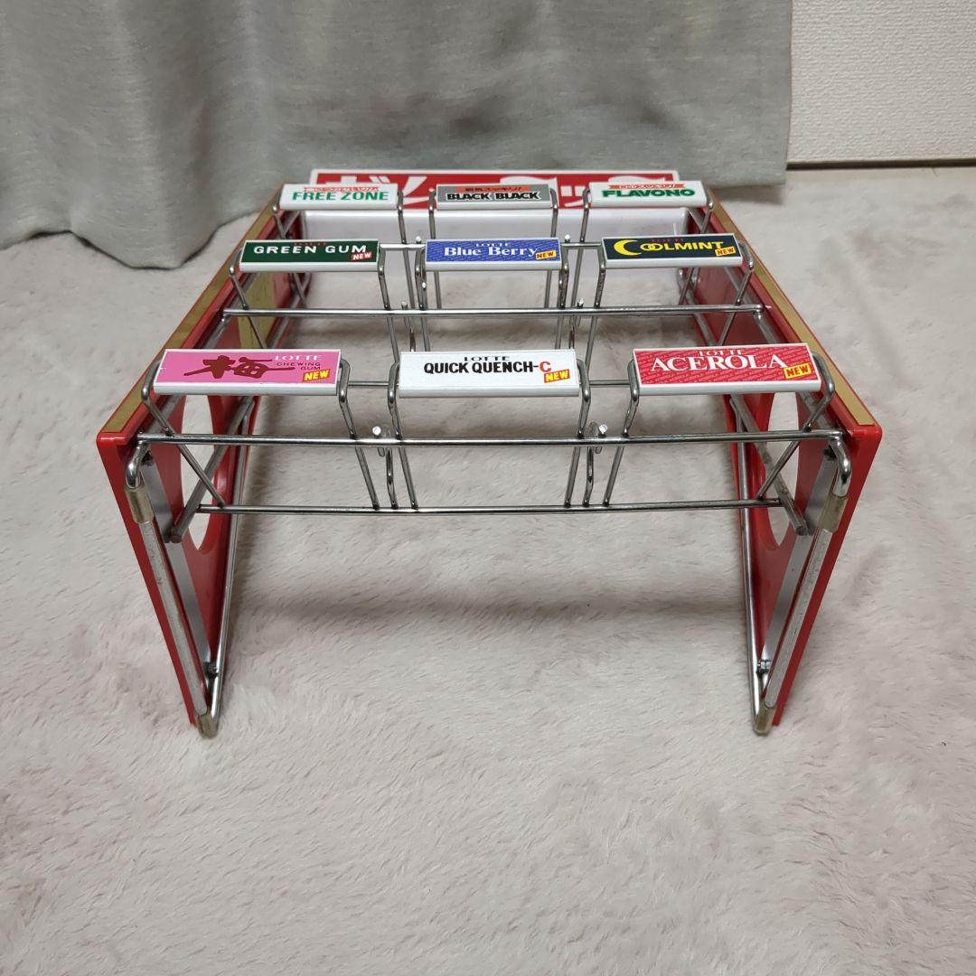 昭和レトロ LOTTEロッテガム陳列棚 卓上什器 当時物 - メルカリ