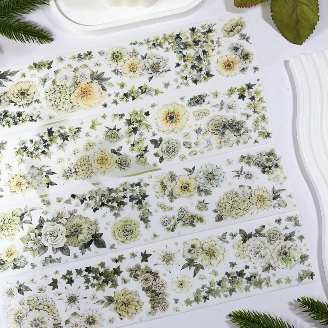 木皆原创《一暮春绘》海外マスキングテープ マステ 【2726】