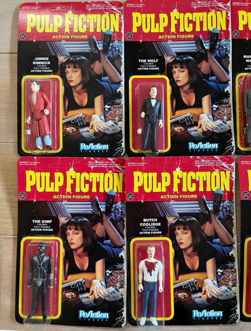 Pulp Fiction フィギュア 8体 パルプフィクション タランティーノ