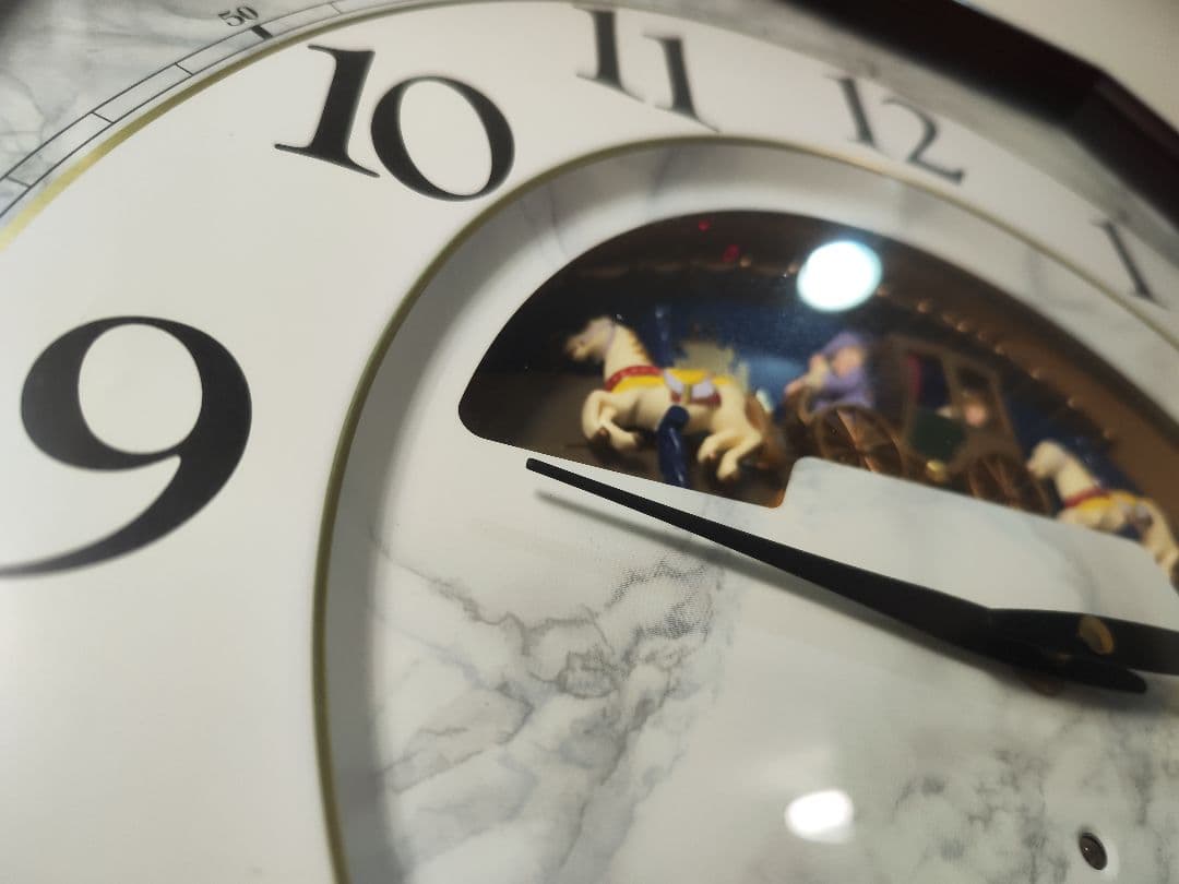 RHYTHM スモールワールドセレモニーDX 4MH699からくり時計