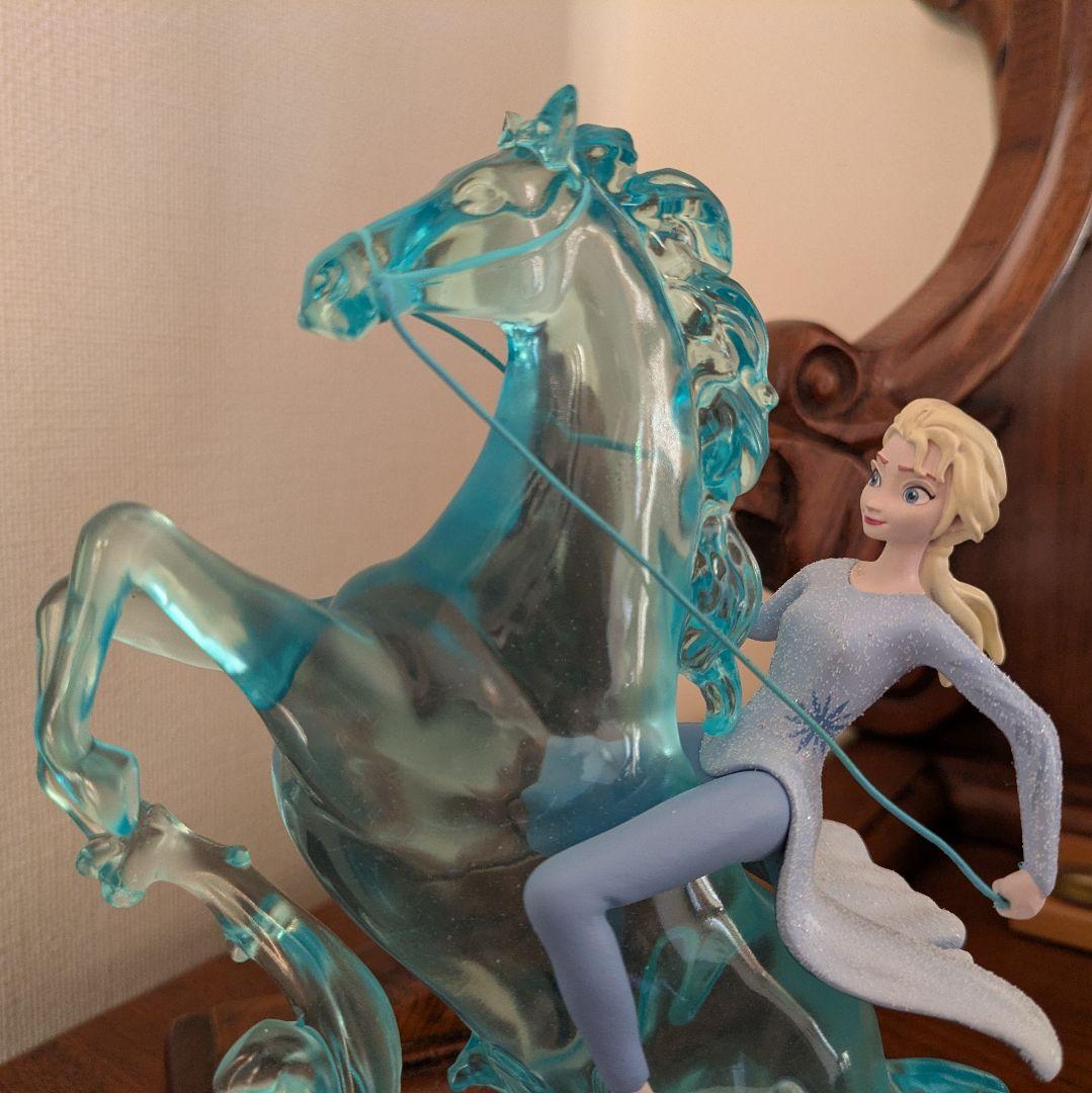 日本未発売 エルサ 水ノック フィギュア ディズニーショーケース 完売品