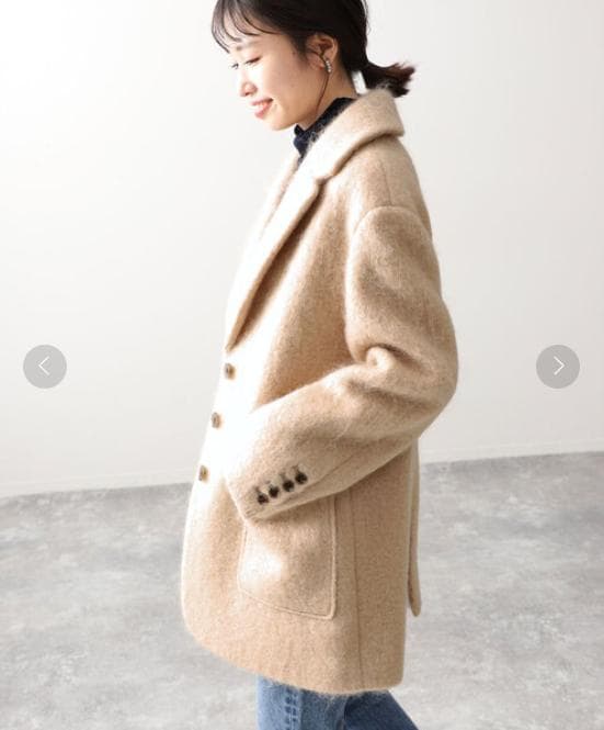 新しいファッション - SLOBE IENA シャギージャケットコート F モヘヤ