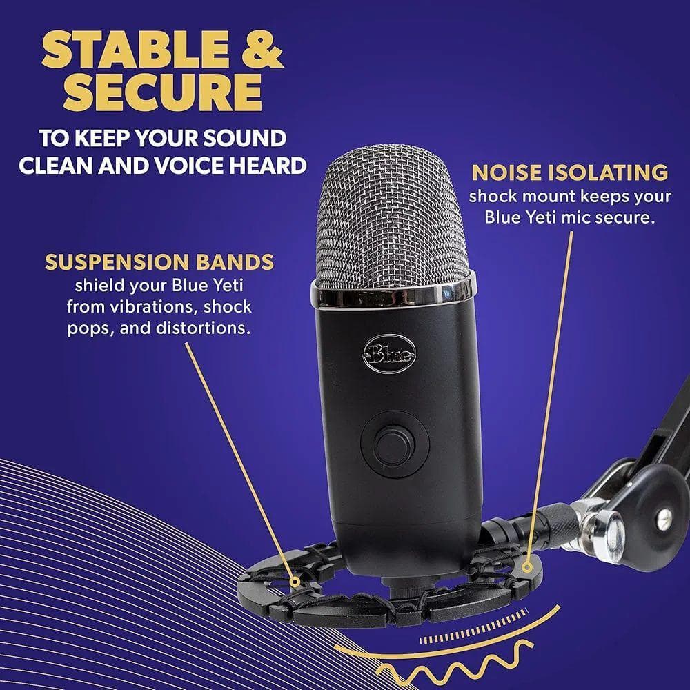 ⭐️ Shock Mount black ショックマウント マイク用