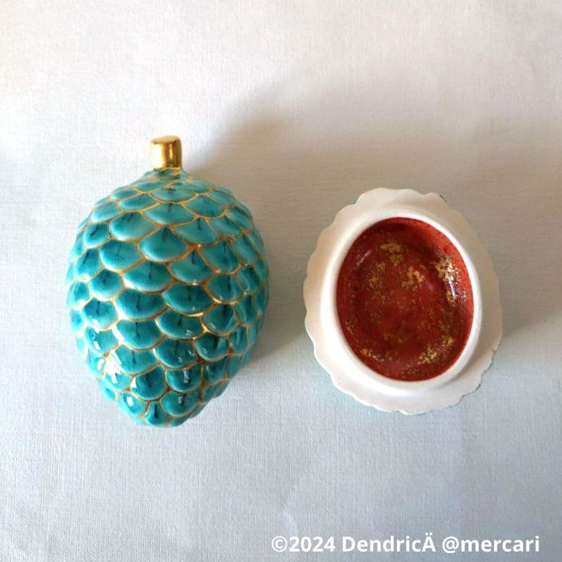 手塚充 作　まつぼっくり　仁清写　香合　共箱　茶道具　新品未使用　⑥