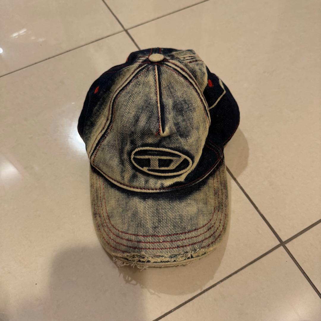 DIESEL デニム風キャップ
