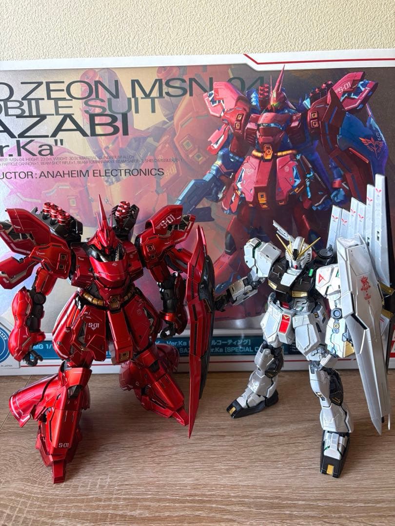 MG 1/100 ver.ka νガンダム サザビー 超メルカリ市中限定出品
