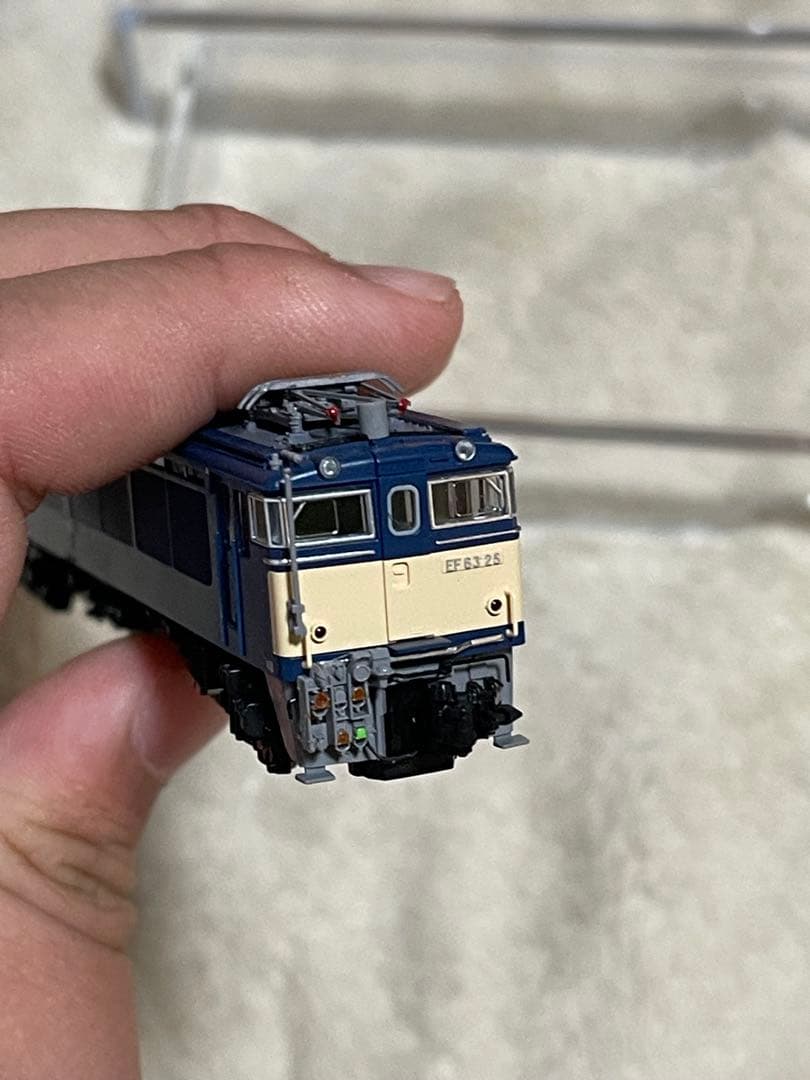N*Z様 Tomix 98151 EF63 (3次車・青色) セット 加工