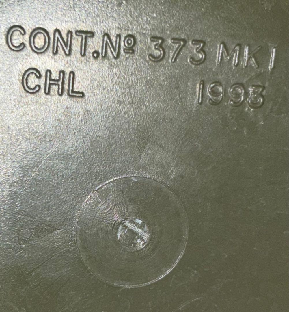 米軍　砲弾ケース　2連　CONT.Nº 373 MK I CHL 1993