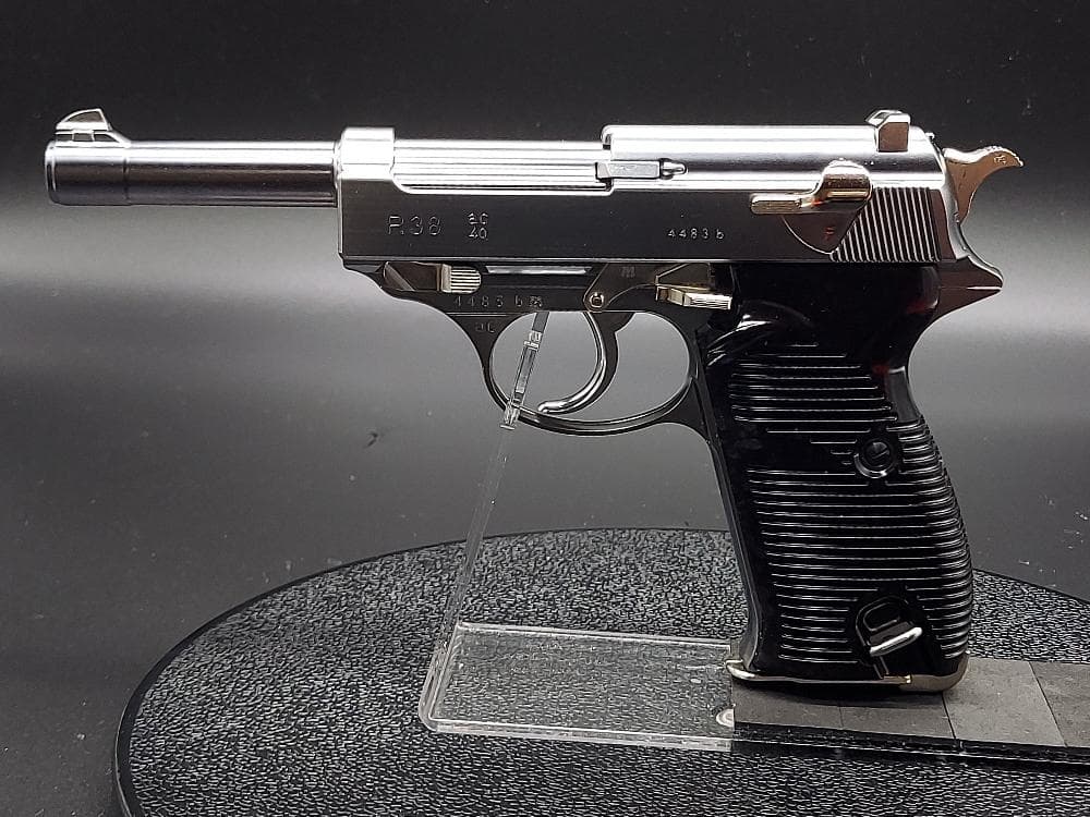 マルゼン ワルサーP38（ac40.s） シルバー 18歳以上