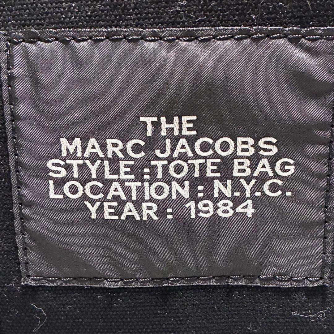 極美品　マークジェイコブズ　2way ショルダーバッグ　ブラック　キャンバス
