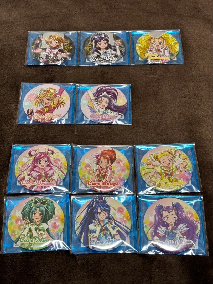 全プリキュア展　缶バッジ　コンプリート
