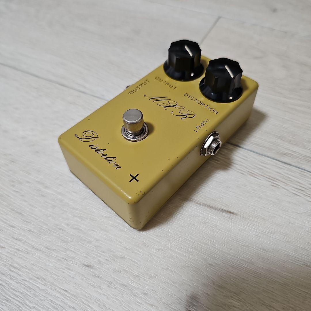 MXR Distortion+ 筆記体ロゴ　ビンテージ