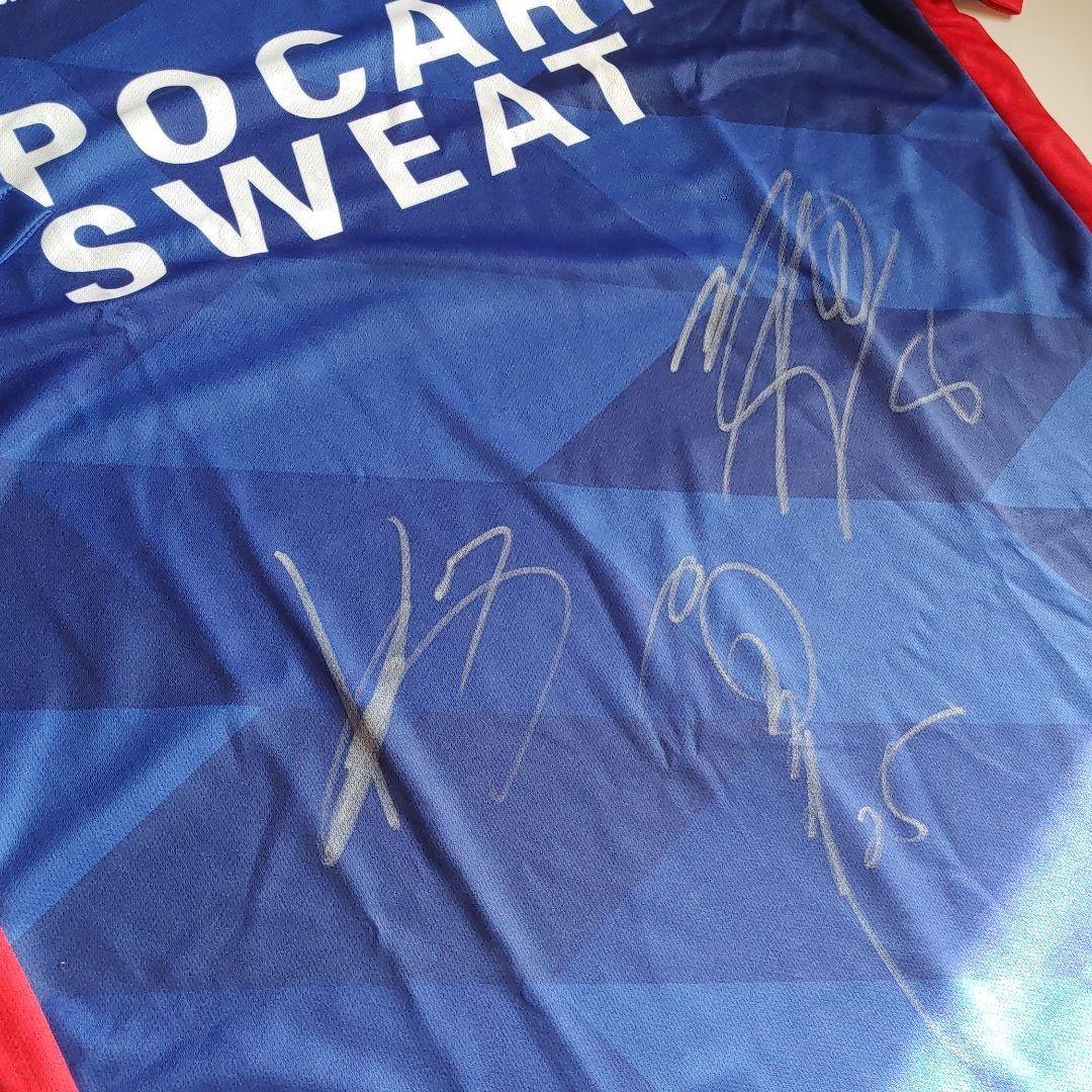 未使用 サイン入り 徳島ヴォルティス レプリカ ユニ 20th LIMITED