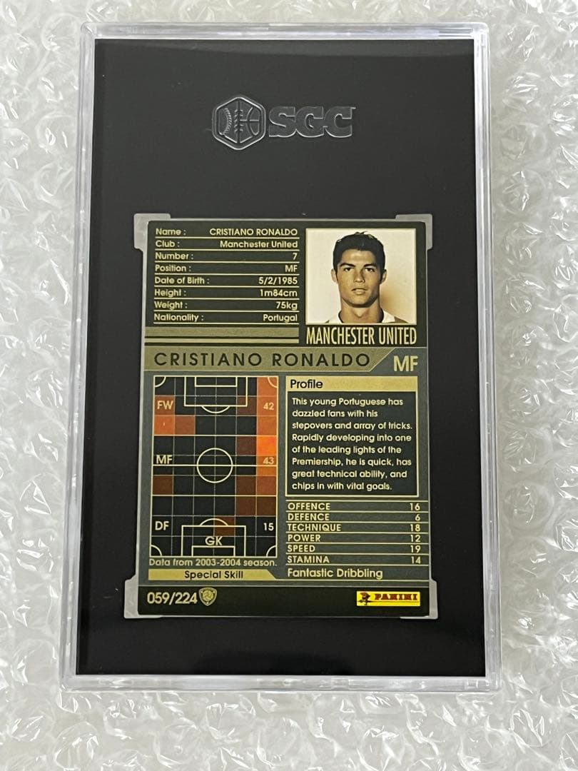 [[英語版]]クリスティアーノ　ロナウド　WCCF カード　2004-2005