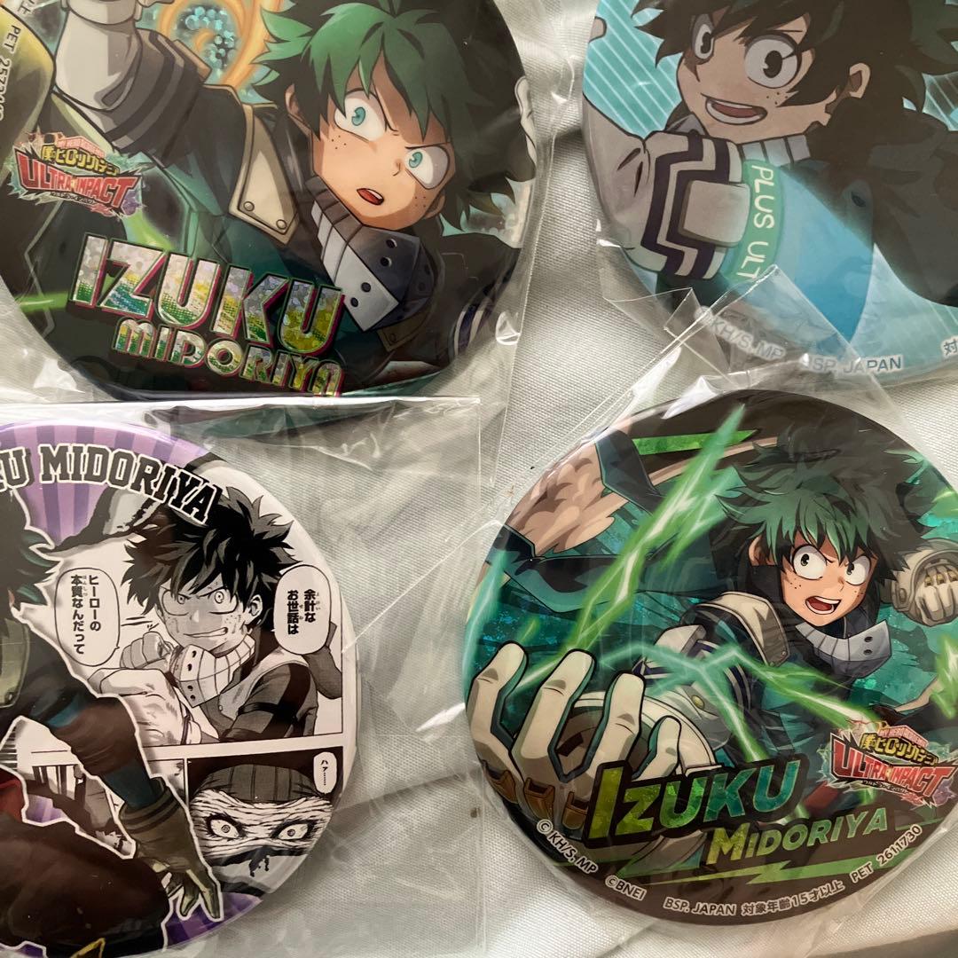 僕のヒーローアカデミア 缶バッジ 10個セット