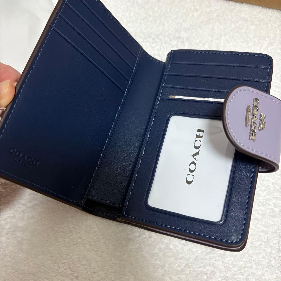 ❤️ラスト1点❤️ COACH 花柄 二つ折り財布 保存袋・箱付き
