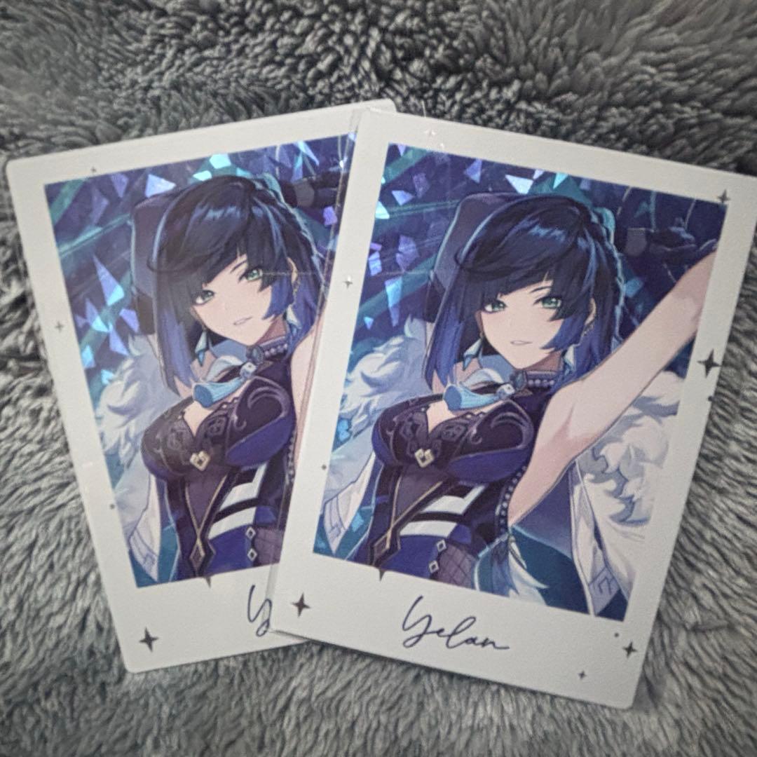 原神 fesチェキ カード 夜蘭 - メルカリ