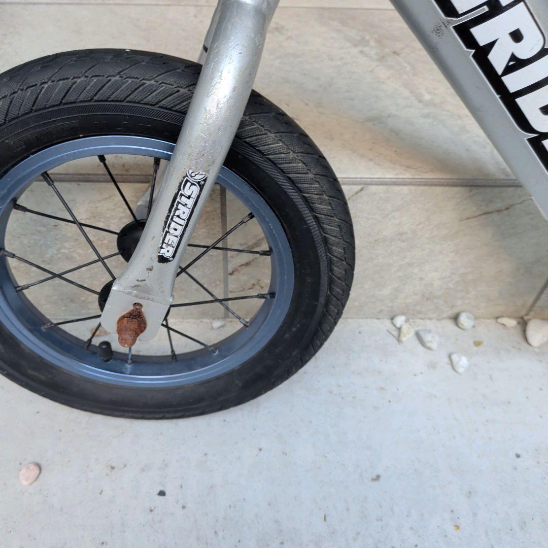 ストライダー プロ 軽量 シルバー カスタム タイヤ 予備タイヤ付き