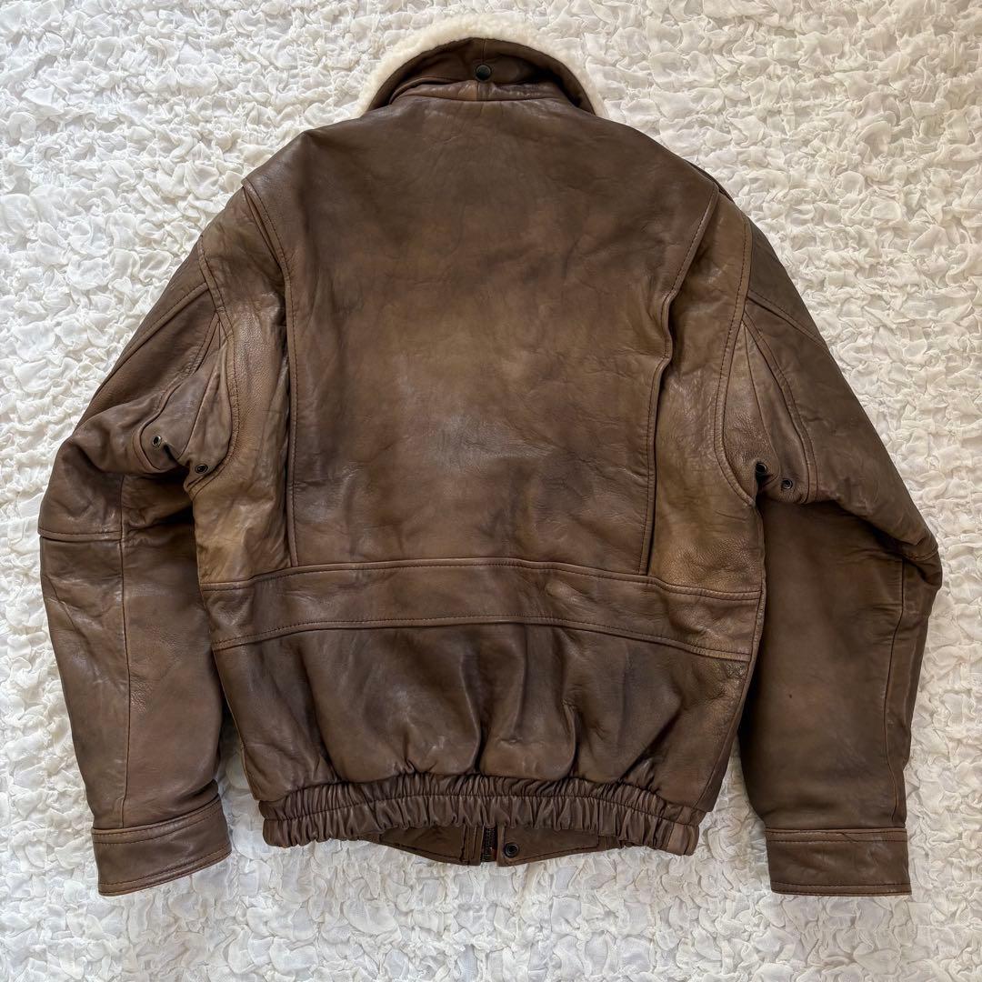 90s vintage】フライトジャケット G1 A2 羊革 短丈 極美品 - メルカリ