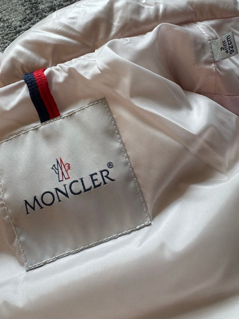 モンクレールダウンベストピンク２anni