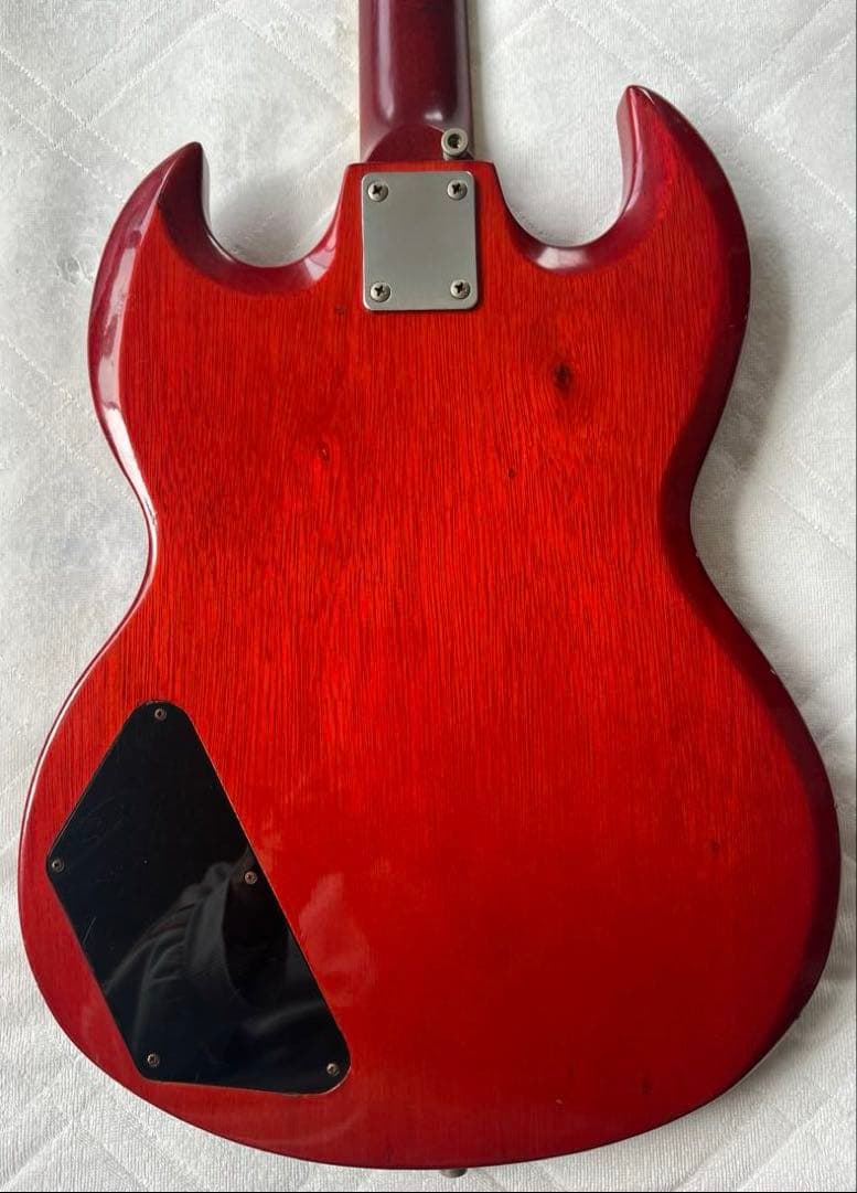 Tomson エレキギターSGタイプ レッド Tomson エレキギターSGタイプ