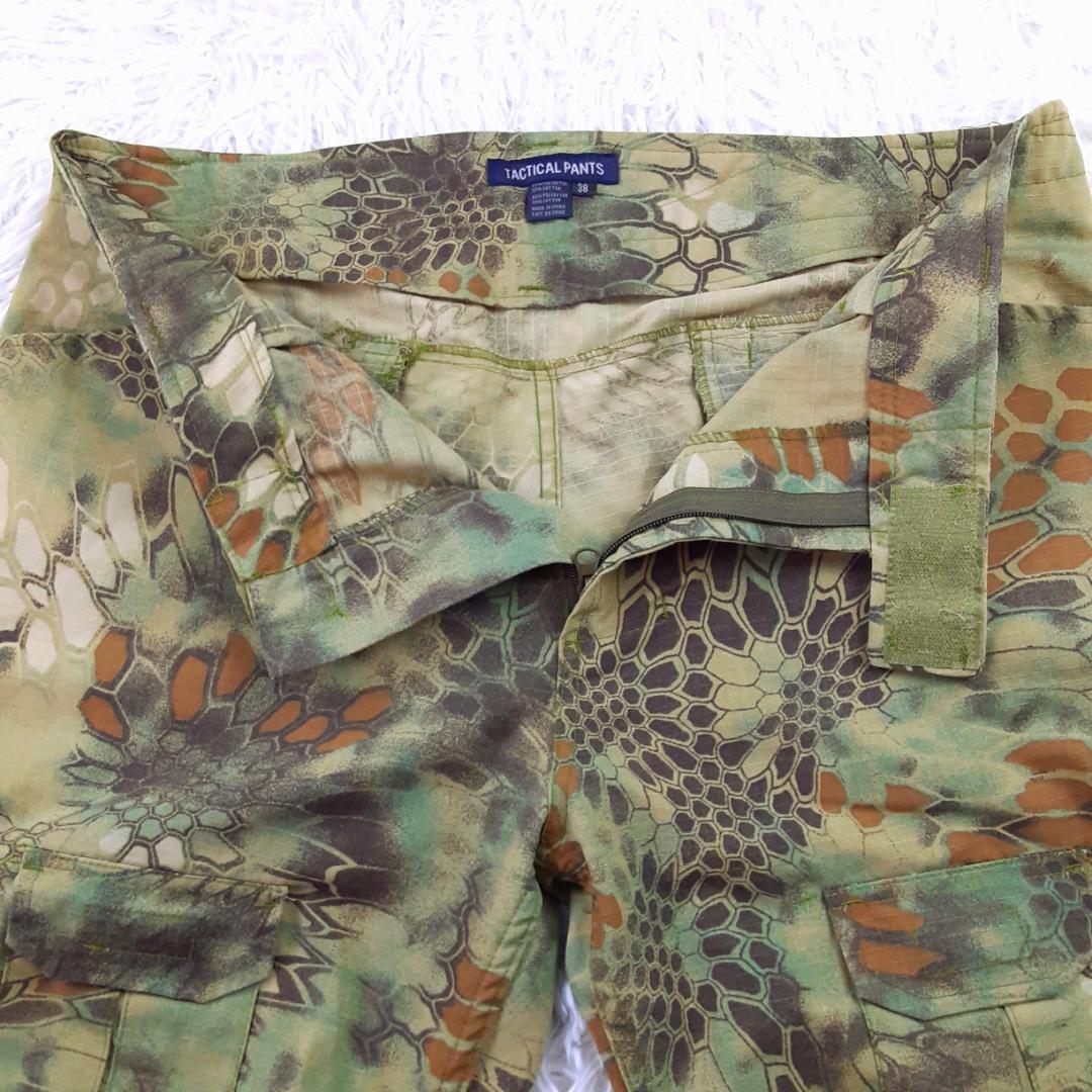 美品◎コンバットシャツ タクティカルパンツ セットアップ 迷彩柄