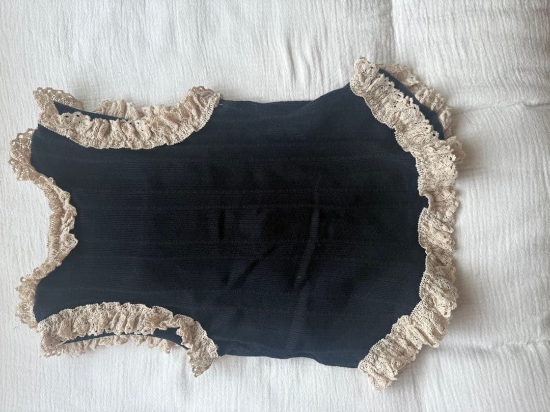 SNIDEL レースニットプルオーバー MIX