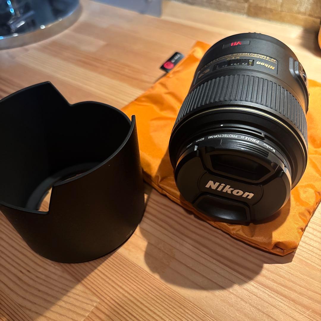 Nikon AFS MC105mmf2.8GVR単焦点プロテクター付 Nikon AFS MC105mmf2.8GVR単焦点プロテクター付 Nikon AFS MC105mmf2