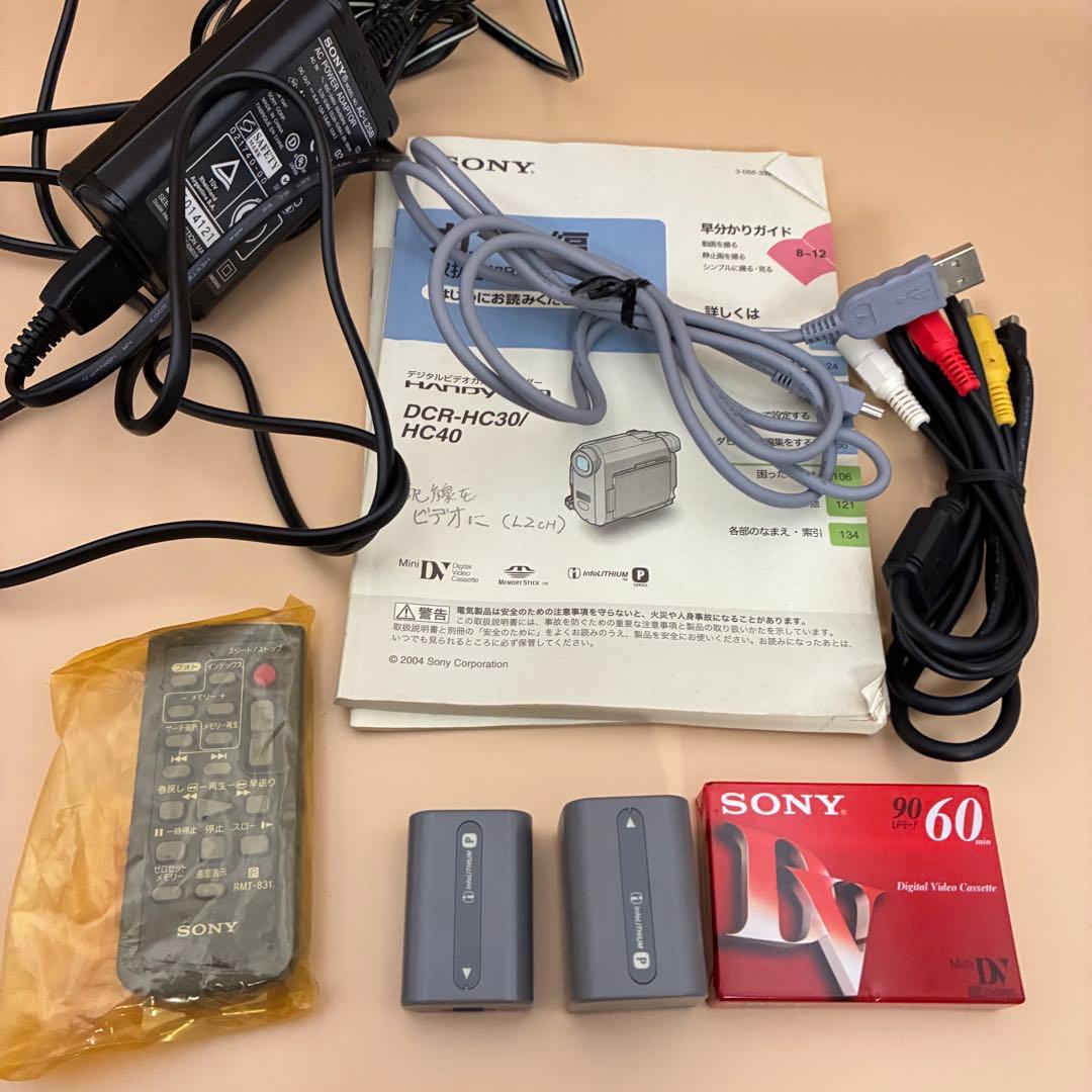 ★美品★ SONY ビデオカメラ DCR-HC30 miniDV ソニー