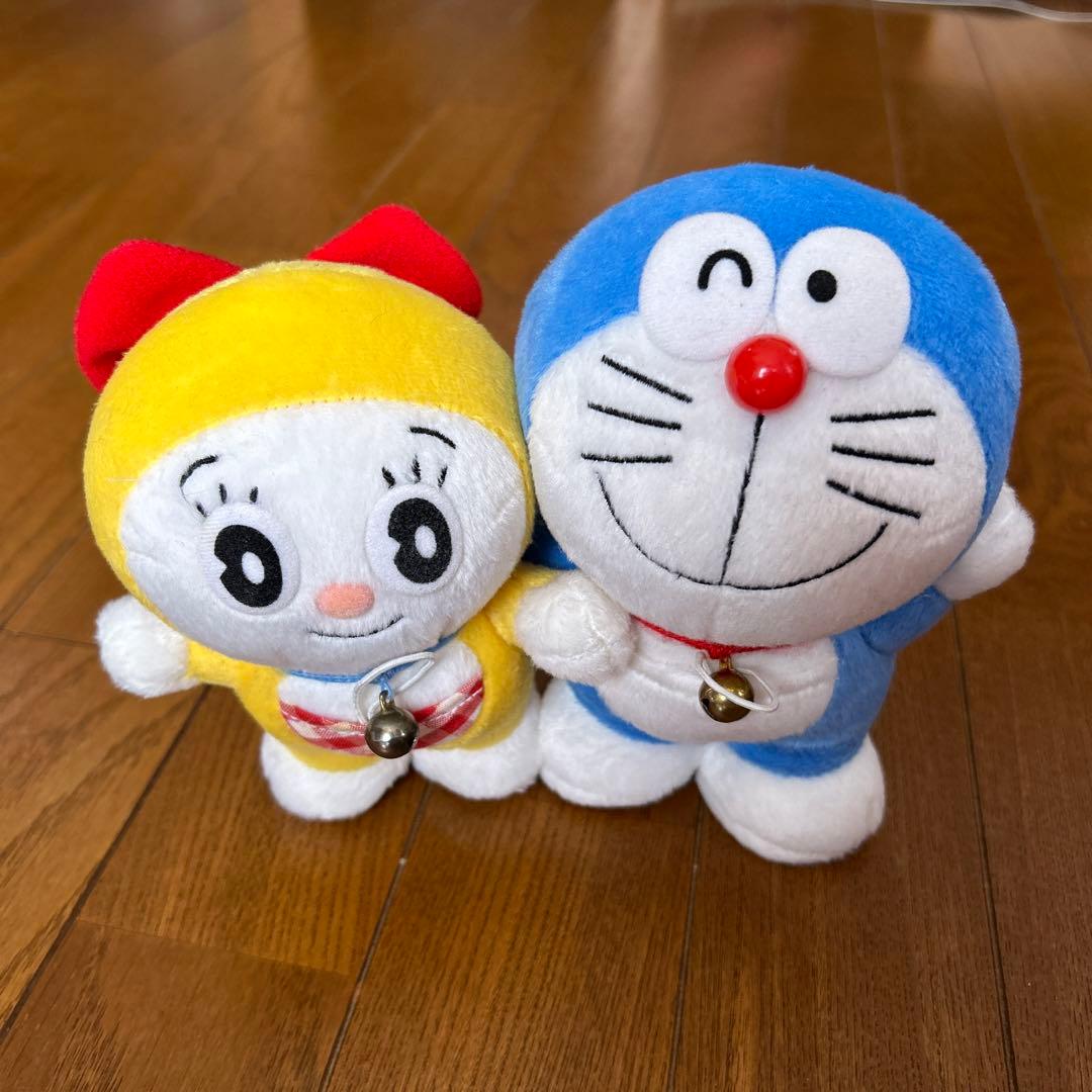 ドラえもん ドラミちゃん ぬいぐるみセット 約15cm 鈴付き - メルカリ