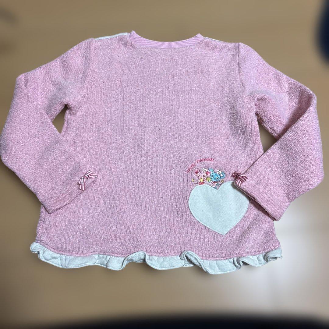 メゾピアノ　mezzo piano トレーナー