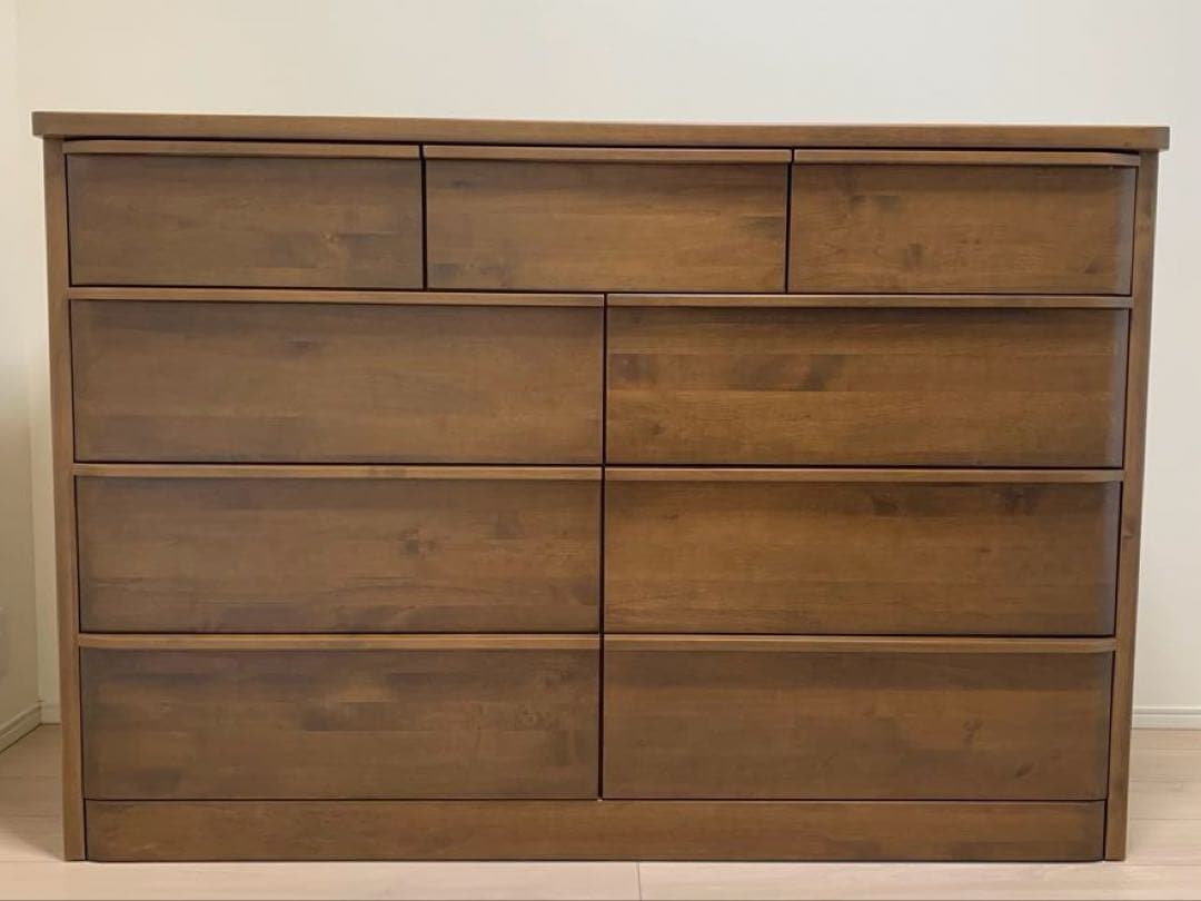 タンス ローチェスト ダークブラウン 日本製 箪笥