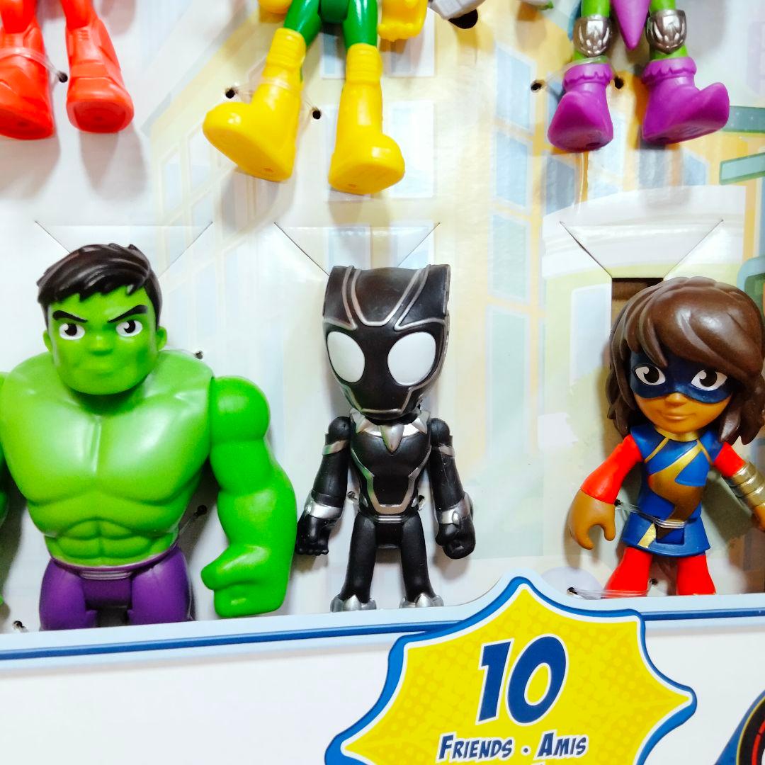 スパイディとすごいなかまたち フィギュアセット 10体 アメイジング