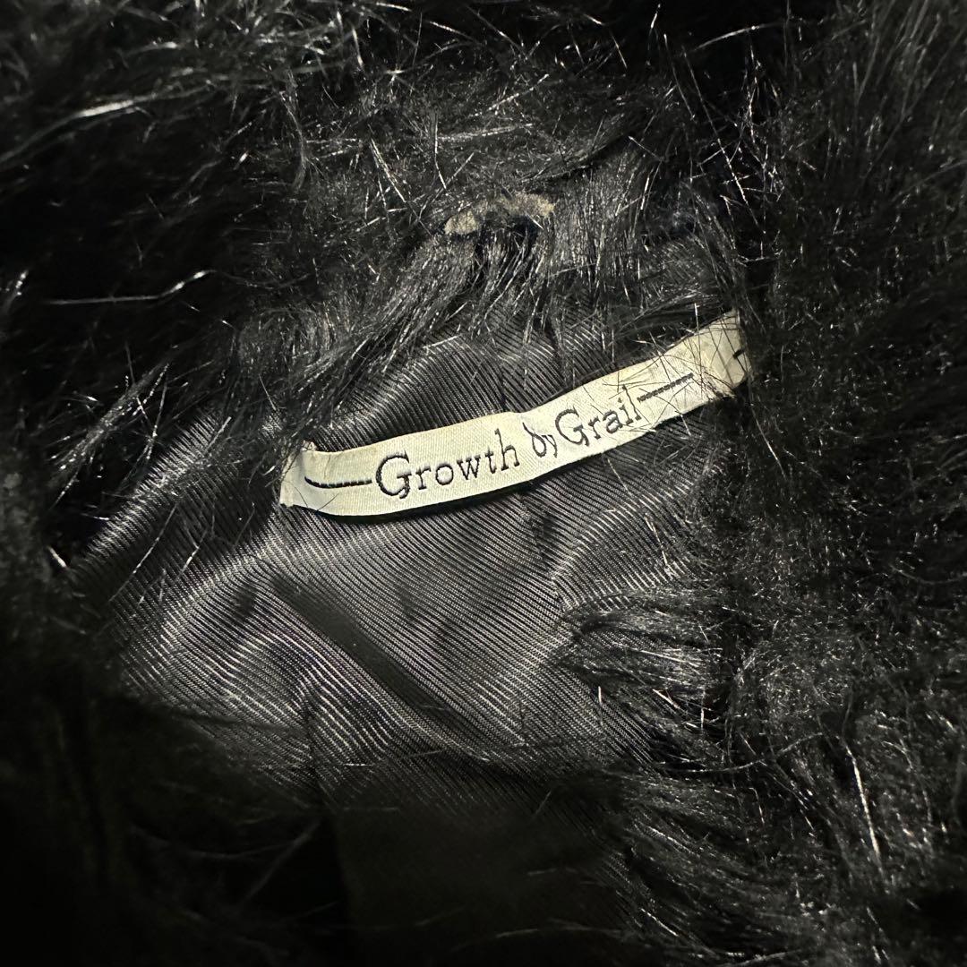 00s Y2K archive 鬼ファー ツイード ジャケット お兄系 平成初期