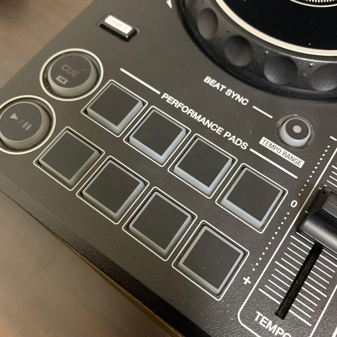 Pioneer DDJ-200 DJコントローラー スプリットケーブル付き
