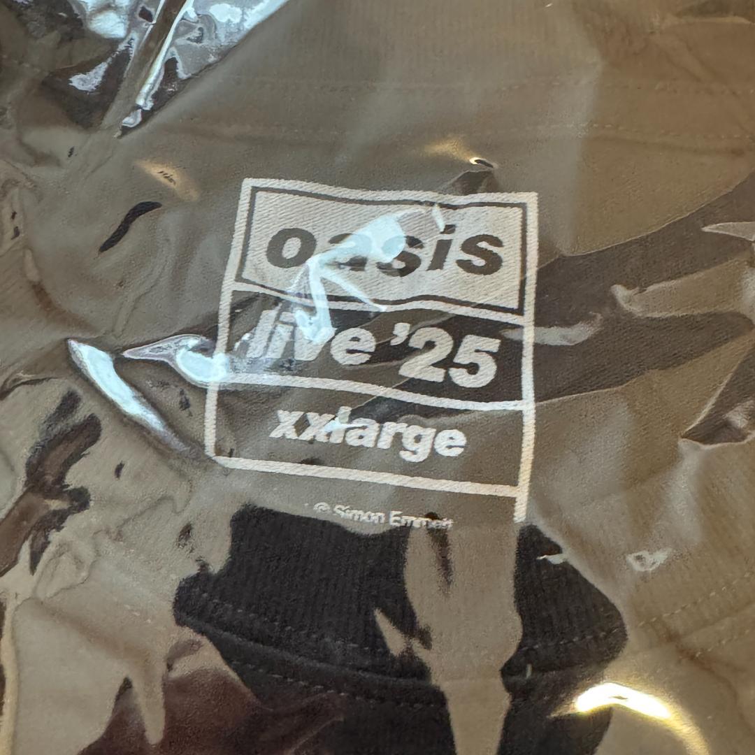 4点セット】XXLサイズ oasis 開催地限定 Tシャツ & A2ポスター