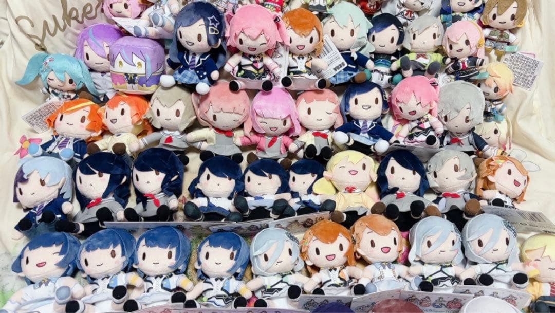 プロセカ　ふわぷちマスコット　青柳冬弥　暁山瑞希　ニーゴ　ぬいぐるみ　大量　レア