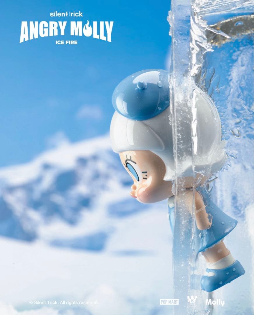 その他 POPMART ANGRY MOLLY ICE FIRE