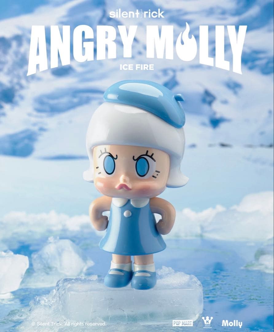 その他 POPMART ANGRY MOLLY ICE FIRE