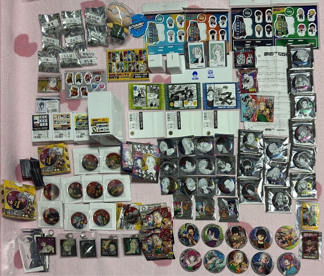 サカモトデイズ　SAKAMOTO DAYS タワレコ　缶バッジ　アクスタ　原作 サカモトデイズ SAKAMOTO DAYS タワレコ 缶バッジ アクスタ 原作