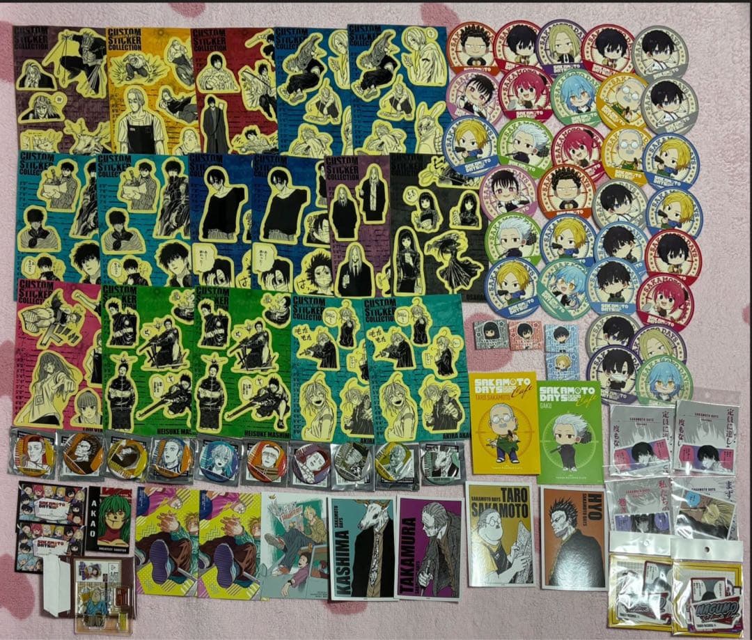 サカモトデイズ　SAKAMOTO DAYS タワレコ　缶バッジ　アクスタ　原作