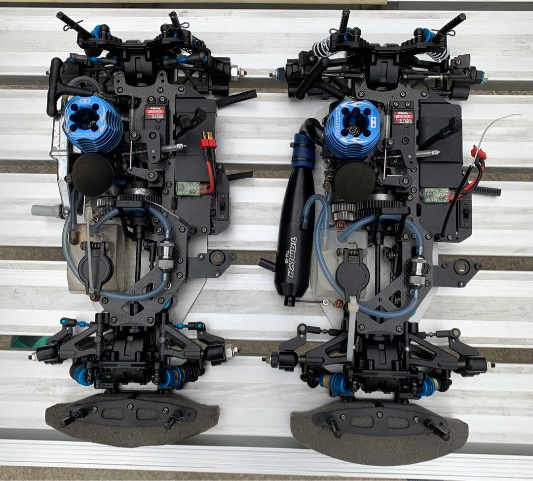 タミヤTG10 Mk.2 FZ Racing エンジンカー メカレス2台セット