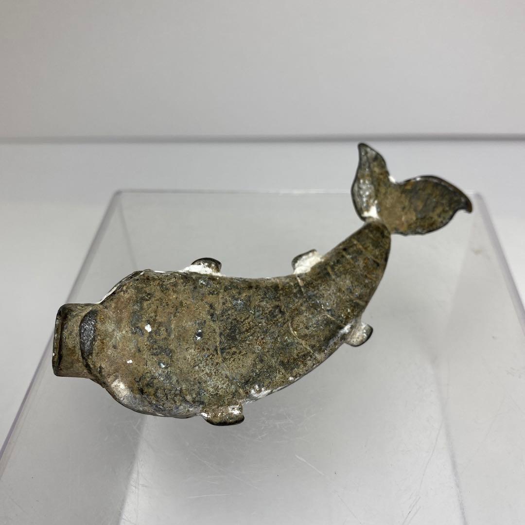 古銅 鯉水滴 61g 東さ7-1207☆2F 美術品・アンティーク・コレクション