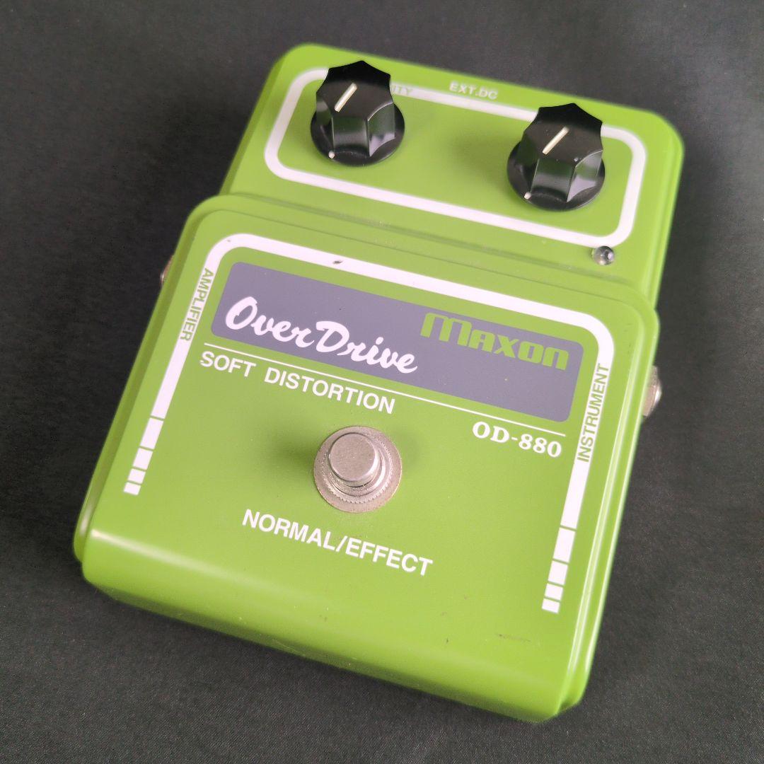ギター Maxon OD-880 MAXON / OD-880 (ヴィンテージ) レビュー - △▽エフェクターレビュー