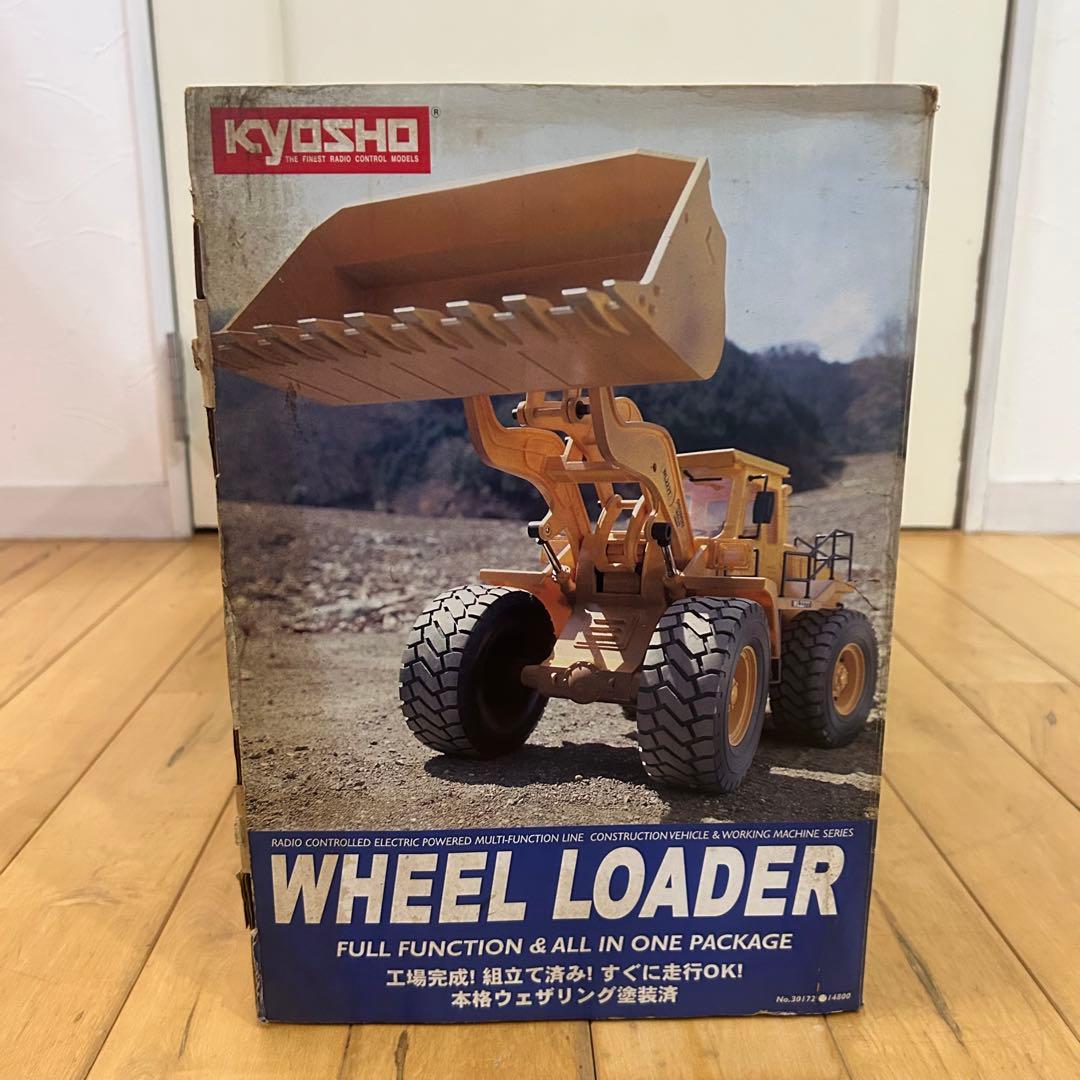 ☆未使用☆1/14 kyosho 京商　WHEEL LOADER ラジコン　重機