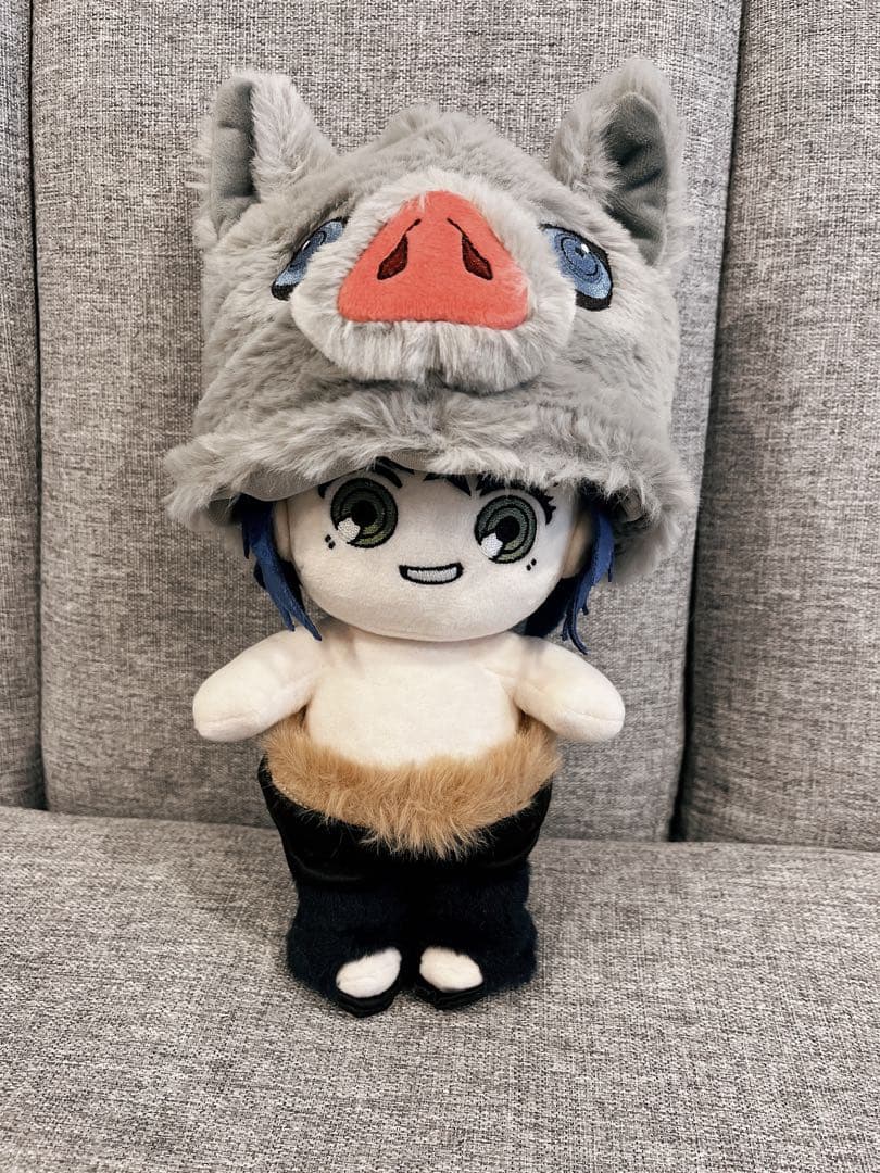 鬼滅の刃　 嘴平伊之助 ぬいぐるみ20cm